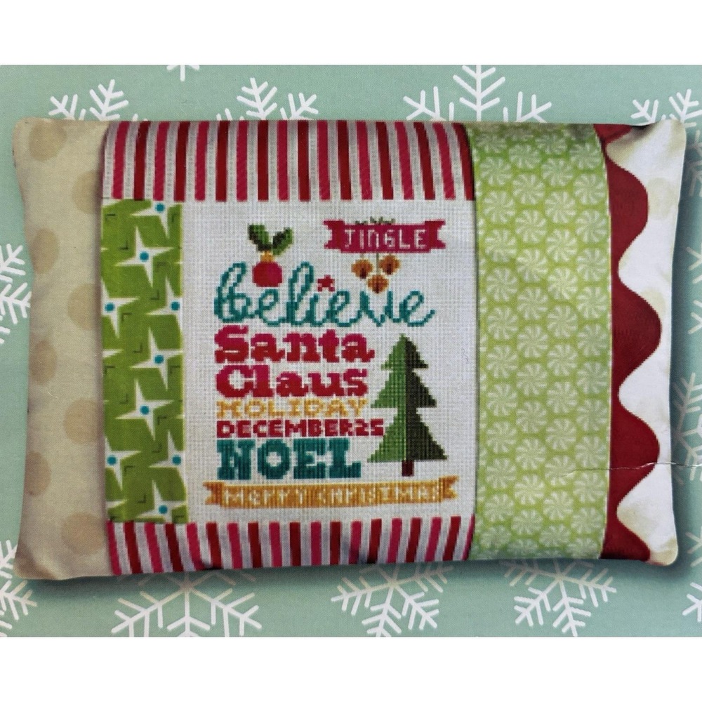 Believe in Christmas pillow kit #1424 Pine Mountain Designs